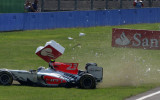 Foto: Liuci avārija un "Ferrari" zilonis Moncā