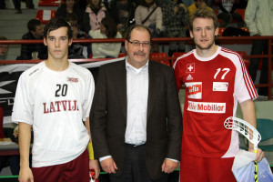 Foto: Vīri izlaiž uzvaru mačā pret Šveices izlasi