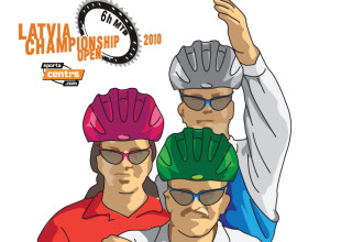 Sportacentrs.com Open 6h MTB brauciena trase iezīmēta