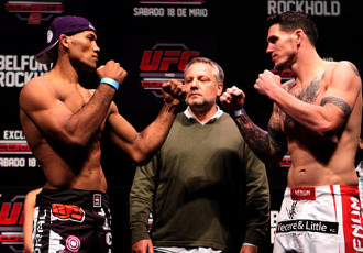 Foto: "UFC on FX 8 - Belfort vs. Rockhold" svēršanās procedūra Foto: "UFC on FX 8 - Belfort vs. Rockhold" svēršanās procedūra