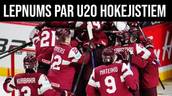 Klausītava | "Ripa vārtos": Latvijas U20 izlasei izcils turnīrs