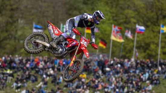 Video: Gajseram smags kritiens Šveices MXGP posmā