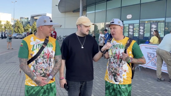 Video: Līdzjutēji par Latvijas un Lietuvas sāncensību vienisprātis - tā nav tikai draudzības spēle