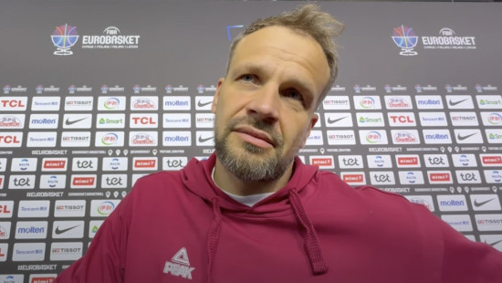 Video: Jānis Gailītis par Latvijas izlases gatavību dienu pirms EČ finālturnīra sākuma Rīgā