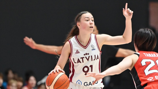 Mila Luzgina uzņemas, U20 meitenes vēlreiz apspēlē Ukrainu