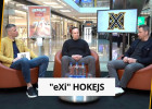 Video: "eXi hokejs": Laviņš un Sorokins jautri par piedzīvoto abu karjerās un PČ Rīgā