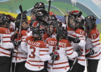 Sieviešu hokeja turnīra finālā Kanāda un ASV