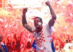 Horvātu aizsargs Lovrens pēc zaudējuma finālā: "Francija nespēlēja futbolu"