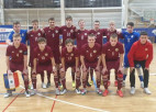 U19 telpu futbola izlase atzīstami cīnās pret Franciju, taču piedzīvo zaudējumu