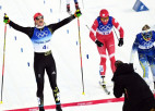 Klēbu nodrošina Norvēģijas uzvaru komandu sprintā, sievietēm zeltu izrauj Vācija