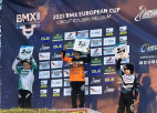Latvijas BMX sportistiem sešas godalgas EK 3. posmā