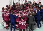 Vēsturiska diena: Latvija pret Kanādu cīnīsies par vietu PČ finālā