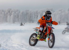 Sestdien Baltinavā ziemas motokrosa sezonas otrais posms
