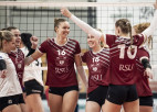 Divi Rīgas klubi sāks dalīt Latvijas čempionāta zeltu volejbolā dāmām