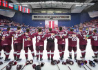 Video: Latvijas hokejisti arī otrajā PČ mačā izrauj uzvaru papildlaikā