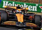 "McLaren" ar Norisu priekšgalā izcīna pirmo starta rindu Ungārijā