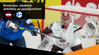 Hokeja pēcgarša: ar Štālu un Vasiļjevu par Latvijas izcīnīto punktu pret čempioniem