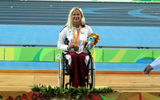 Foto: Diska metēja Dadzīte iegūst Rio paralimpisko bronzu