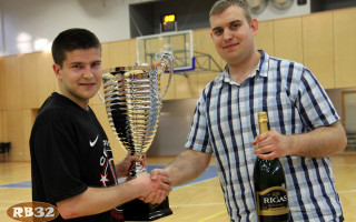 Foto: "Triobet" Basketbola līgas galveno trofeju izcīna "Friiki/Virtuozo"