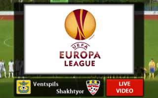 18:30 FK Ventspils - Shakhtyor