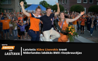 Mūsējais konkurentu nometnē: BMX treneris ved Nīderlandi pretī tituliem