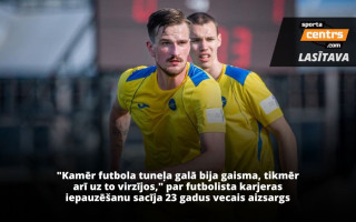 Virslīgas pagraba realitāte: Jaunarājs-Janvāris par pauzi no futbola un dubultdzīvi