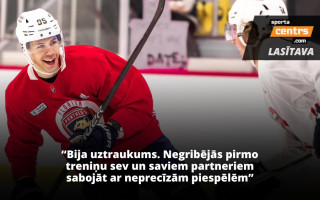 Vilmanis: NHL līguma parakstīšana, satraukuma pilnais treniņš ar izlasi