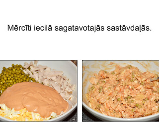 Fotorecepte: Vistas gaļas salāti soli pa solim