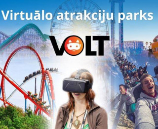 Rīgā atklāts otrais virtuālo atrakciju parks VOLT