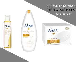 Zināmi konkursa uzvarētāji, kas iegūst produktus no jaunās Dove ķermeņa kopšanas līnijas Dry Oil