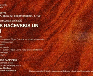 "Edgars Račevskis un draugi" –  koncerts Jāņa Akuratera muzejā