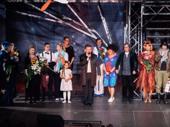 Foto: Latvijas Jaunatnes teātra šīs sezonas pirmā pirmizrāde - "Mazais princis"