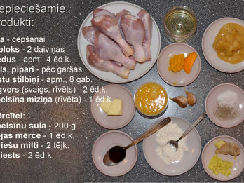 Fotorecepte: Vistas stilbiņi apelsīnu mērcē soli pa solim