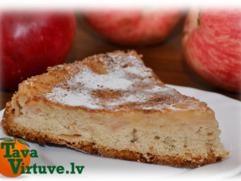 Fotorecepte: ābolu pīrāgs soli pa solim