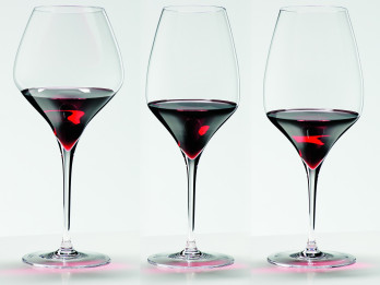 Elegantās RIEDEL Vitis sērijas sarkanvīna glāzes