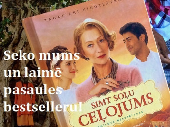 Laimē pasaules garšīgāko bestselleru Simt soļu ceļojums