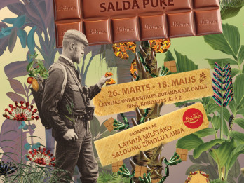 Izstāde “Saldā puķe” Latvijas Universitātes Botāniskajā dārzā