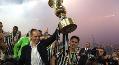''Juventus'' pēc izcīnītā Itālijas kausa no amata atbrīvo galveno treneri