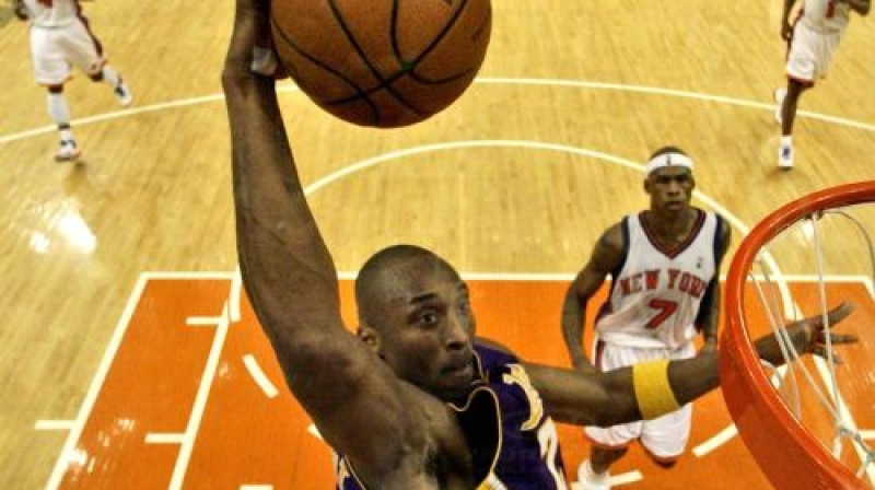 Kobe Braients ceļā uz jaunu "MSG" rekordu
Foto: AP