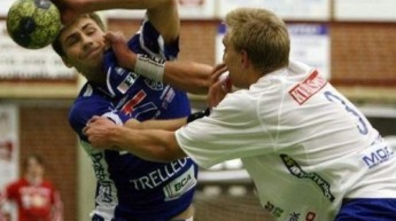 Elvijam Borodovskim un "Follo" priekšā vēl spēles par vietas saglabāšanu Postenligaen čempionātā.  
Foto: trelleborgsallehanda.se