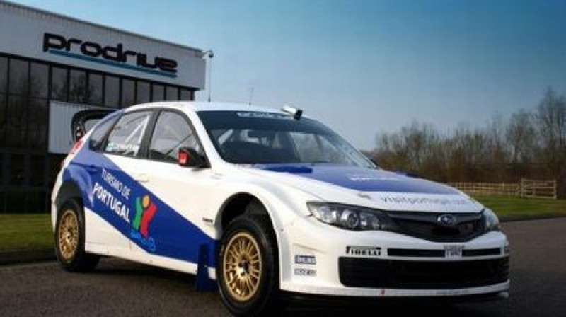 Ar šo auto Portugālē brauks Markuss Gronholms
Foto: www.prodrive.com