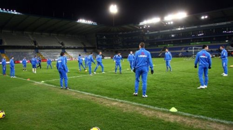 Bosnija un Hercegovinas futbolisti
Foto: AFP