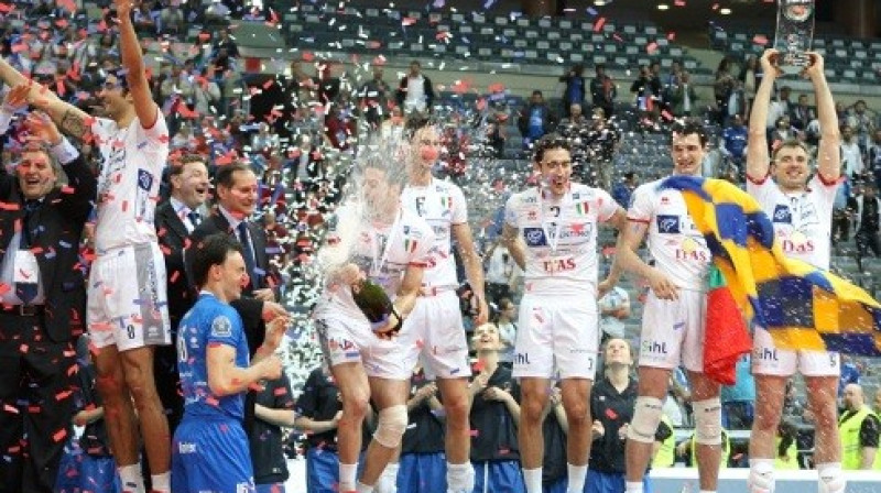 "Trentino Volley" volejbolisti
Foto: www.cev.lu