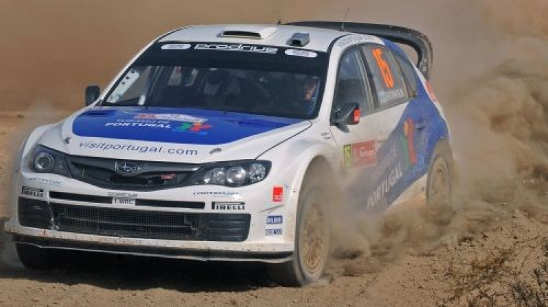 Markus Gronholms Portugāles rallijā
Foto: AFP