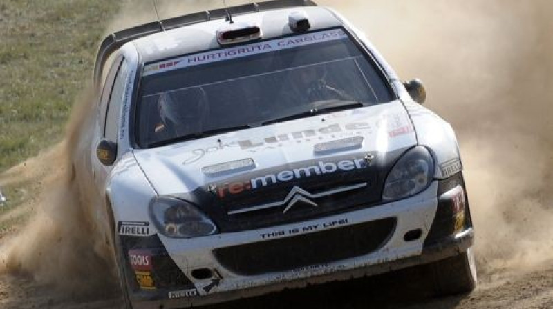 Peters Solbergs Portugāles rallijā
Foto: SCANPIX SWEDEN