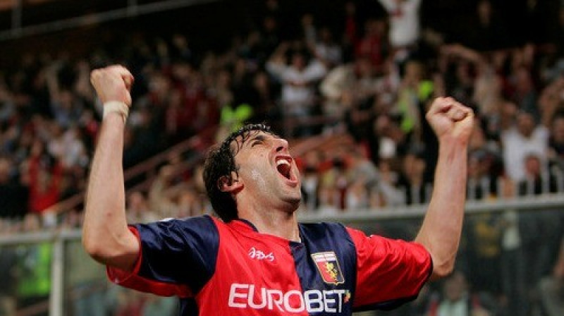 Diego Milito - šī vakara varonis
Foto: AP