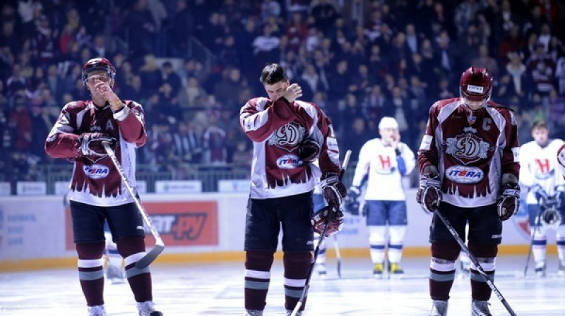 Rīgas ''Dinamo''
Foto: Romāns Kokšarovs, ''Sporta Avīze''