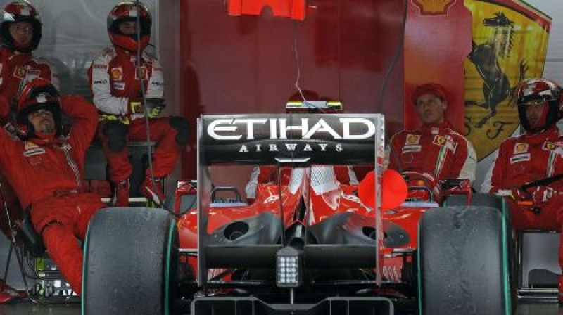 Kimi Raikonens nepabeidza vakardienas sacīksti
Foto: AP