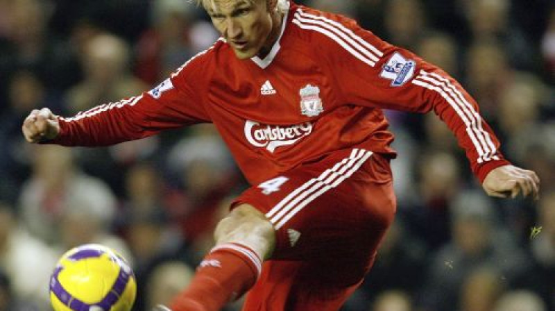 Sami Hipija vēl "Liverpool" sastāvā
Foto: AP