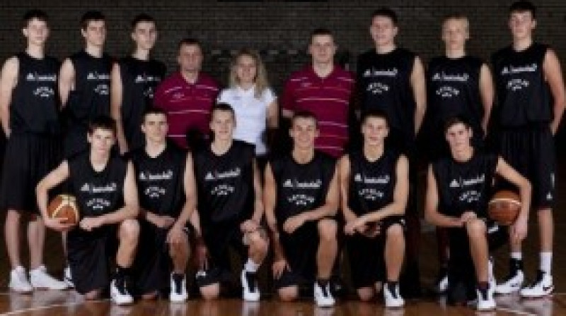 Latvijas U-16 kadetu izlase
Foto: basket.lv